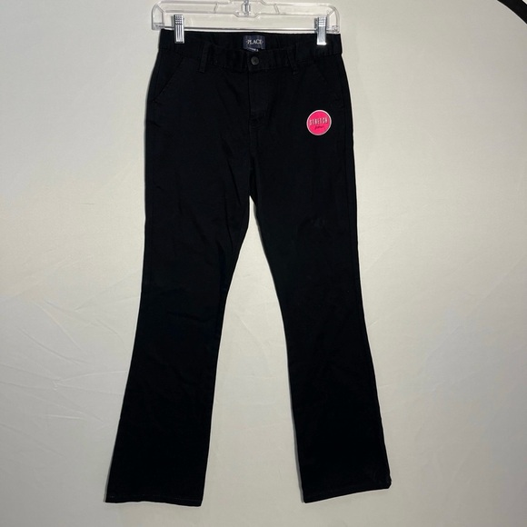 The Children's Place Girls Bootcut Chino Pants Sz 12 NWT - Picture 4 of 9